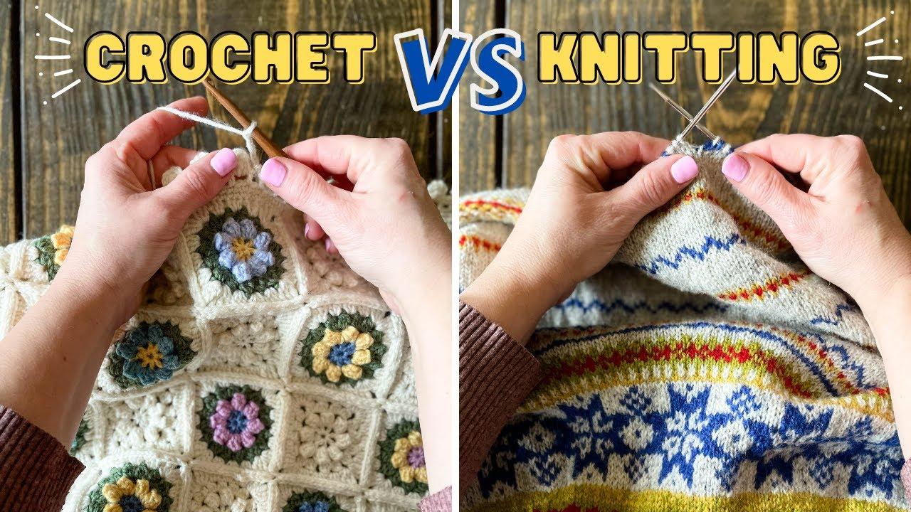 Knitting versus crochet: ⁣a‌ comparison of techniques