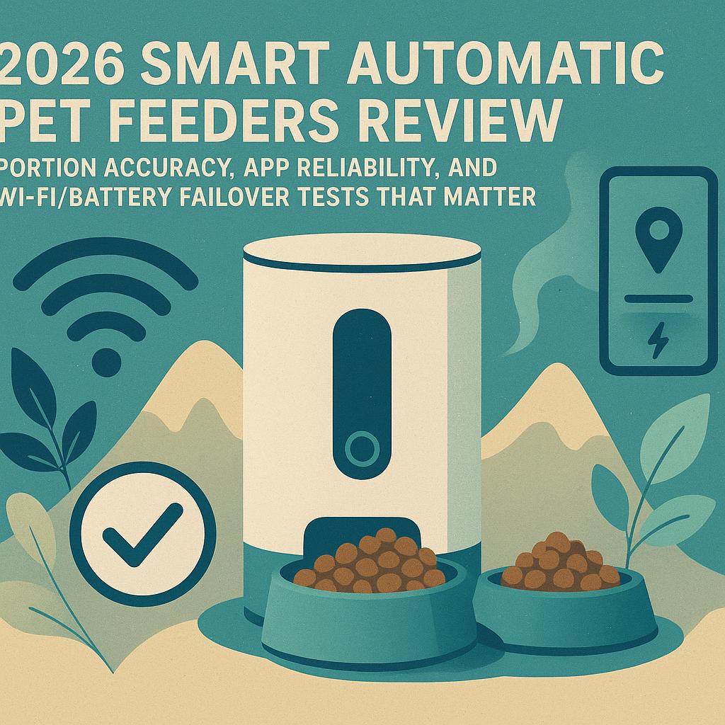 2026 Smart Automatic Pet Feeders Review: Portion Accuracy, App Reliability, and Wi‑Fi/Battery Failover Tests That Matter