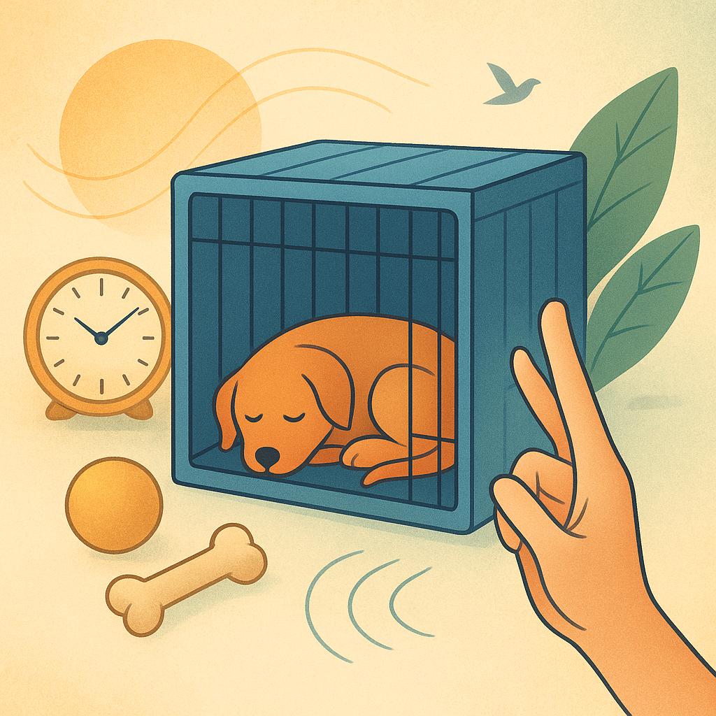 Crate Training Without the Crying: Step-by-Step Setup, Timing, and Calming Cues That Actually Work