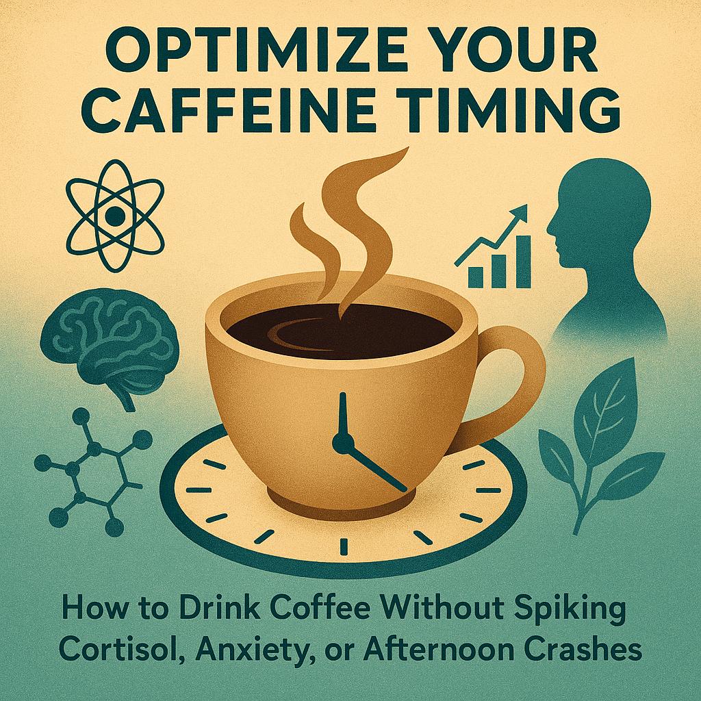 Optimize Your Caffeine Timing: How to Drink Coffee Without Spiking Cortisol, Anxiety, or Afternoon Crashes