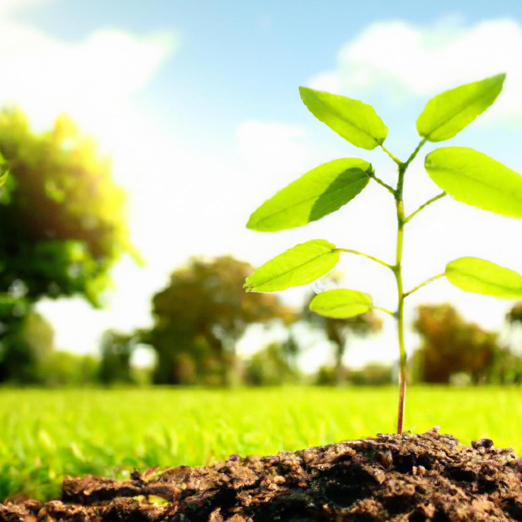 Estratégias para promover a produção sustentável de plantas