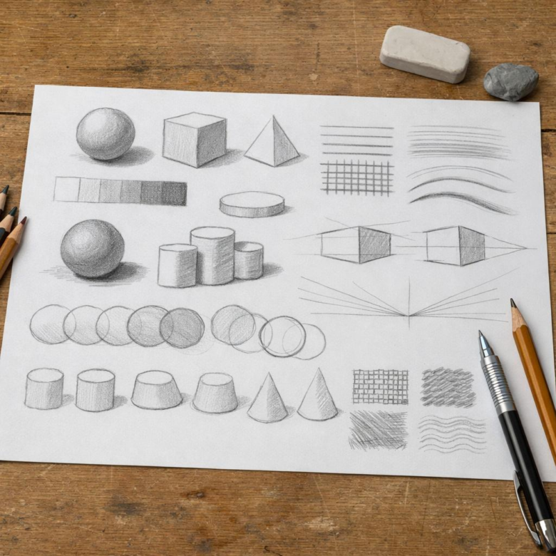 Basic Drawing Techniques Every Beginner Should Practice