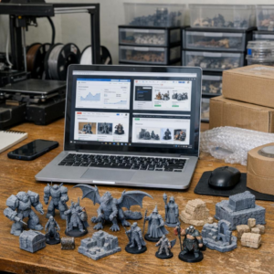 Best E-commerce Platforms for Selling 3D Printed Miniatures