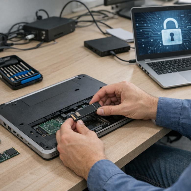 Implementing Hardware-Level Encryption for Remote Employee Laptops