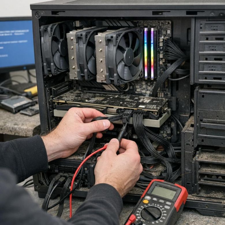 Fixing Kernel Power Event 41 Errors in High-End Rendering PCs