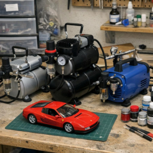 Best Airbrush Compressors for Detailing 1/24 Scale Automotive Kits