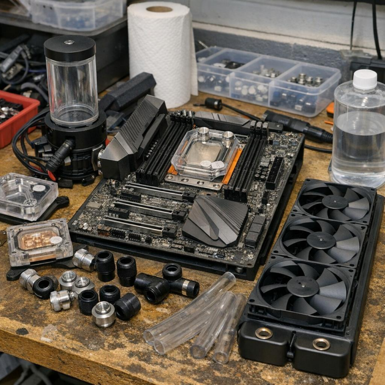 Choosing the Right Custom Loop Water Cooling Setup for Threadripper Systems