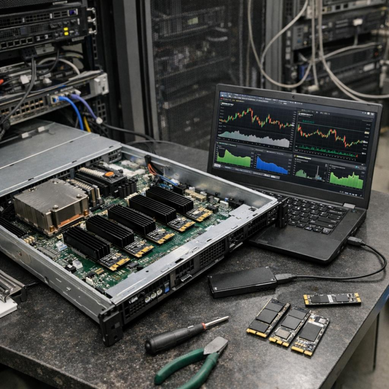 How to Optimize NVMe VPS Performance for High-Frequency Trading