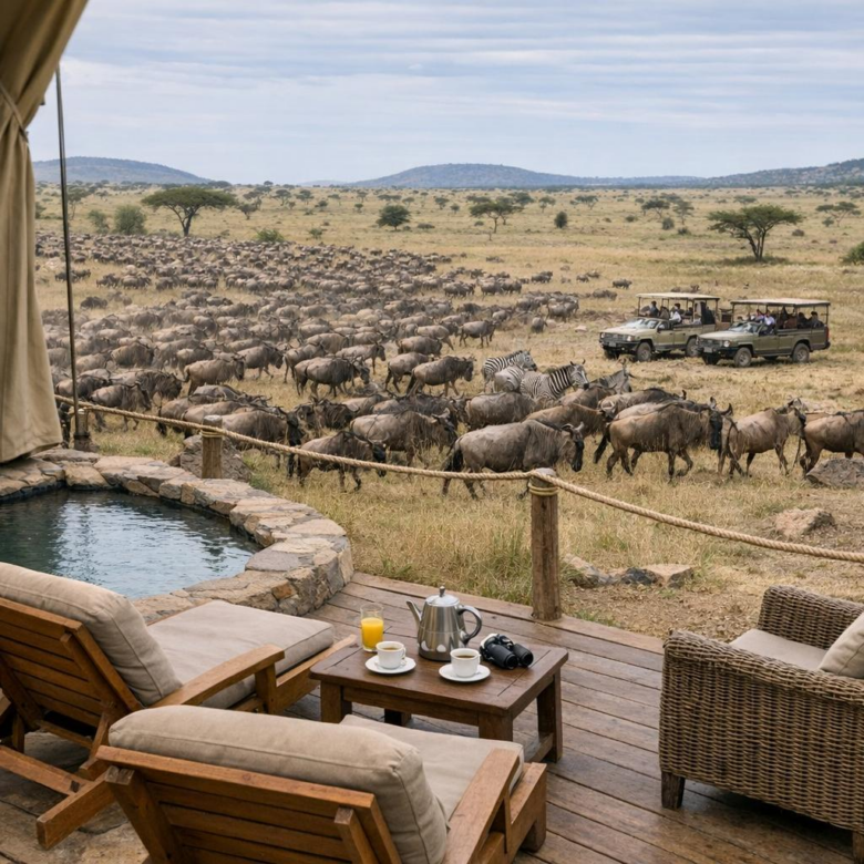 Best Time of Year to Witness the Great Migration with Luxury Access