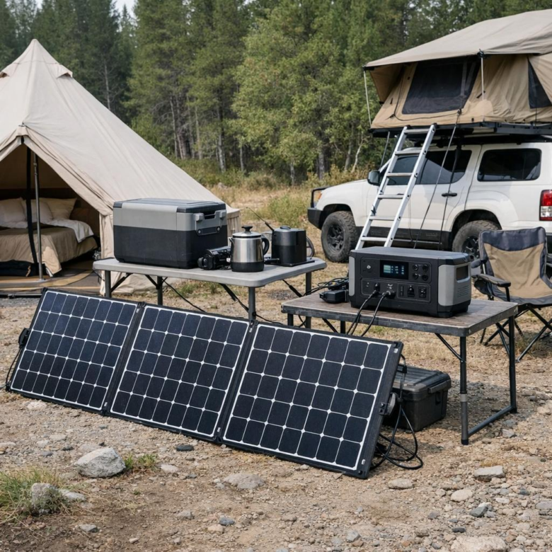 Essential Solar Power Solutions for Off-Grid Luxury Camping