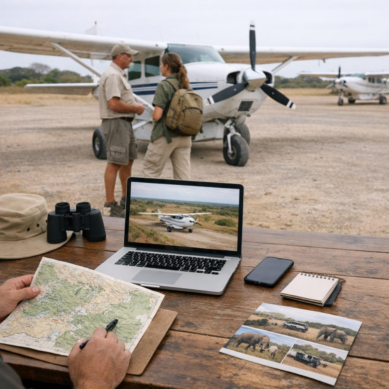 How to Book Private Bush Planes for Remote Safari Transfers
