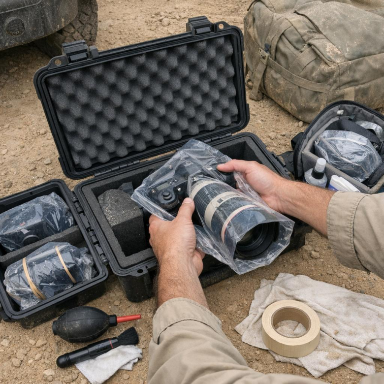 Step-by-Step Guide to Protecting High-End Camera Gear in Dusty Environments