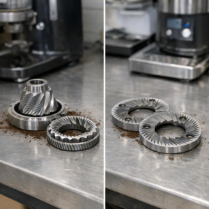 Comparing Conical vs. Flat Burrs for High-End Flavor Profile Clarity